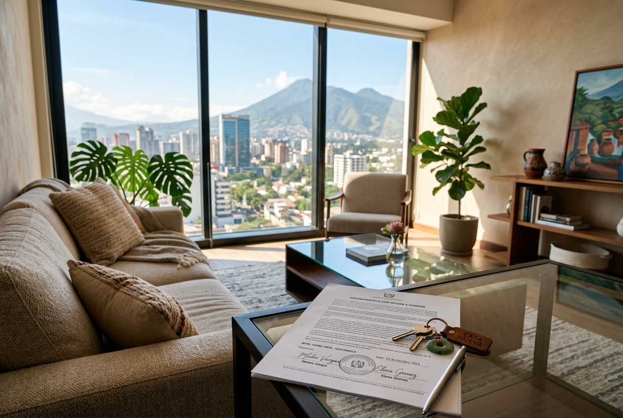 Alquiler con Opción a Compra en Guatemala: Cómo Funciona el Leasing Habitacional