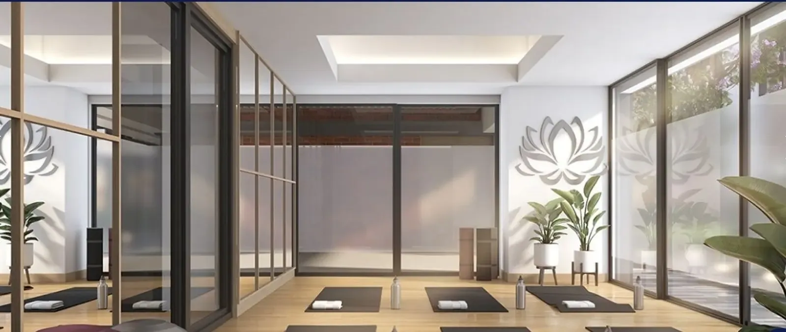 Área de yoga y bienestar de Cendana
