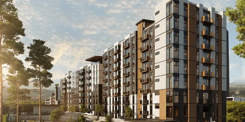 Fachada y concepto arquitectónico de Kaná en Zona 16