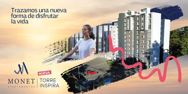 Áreas y vistas de Monet Apartamentos en Zona 16