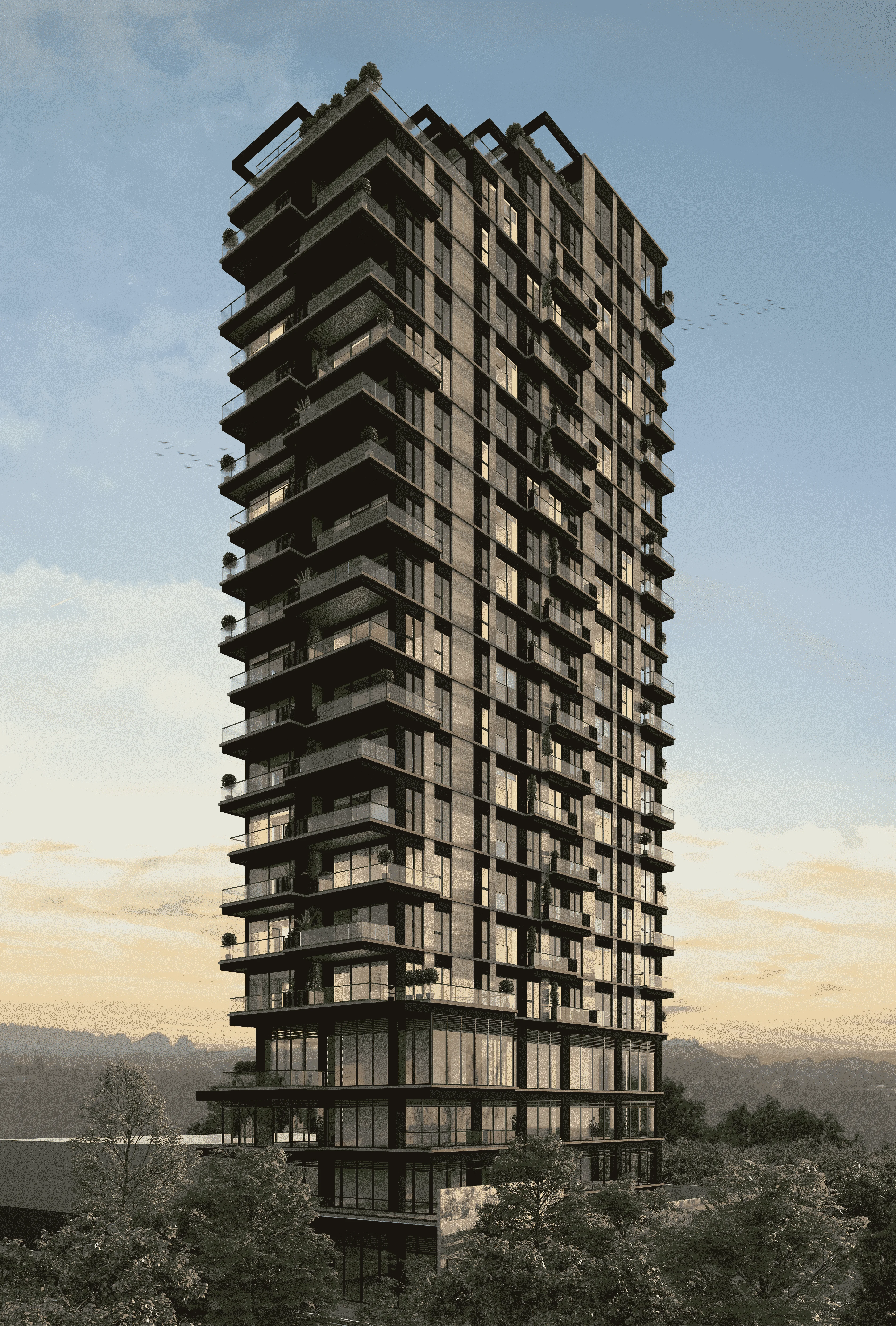 Áreas y vistas de RESIDENCE ONE en Zona 15